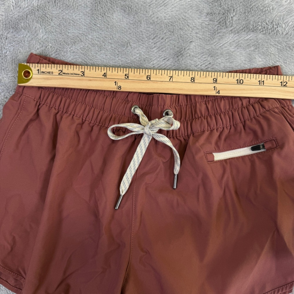 Vuori Running Short Lot of 2 Women Small Black Red Clementine Dash 2" Inseam Gym - Picture 4 of 16